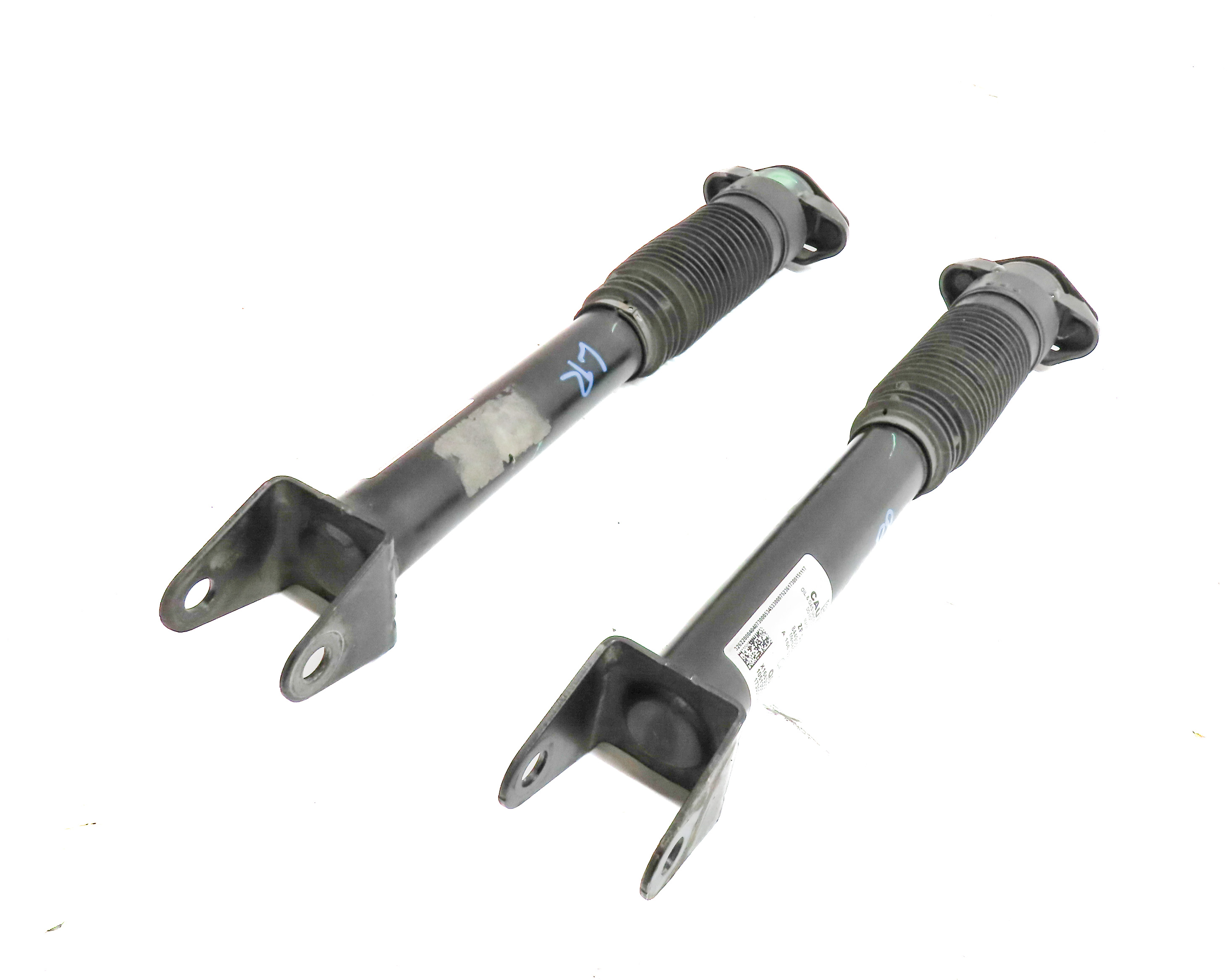 2018 MERCEDES GLS450 (X166) AWD REAR LEFT & RIGHT STANDARD SHOCK STRUT SET/2 — exact item pictured